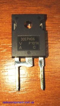 30EPH06  диод выпрямительный,быстродействующий  / 30A / 600V /