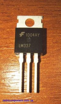 LM337  регулируемый стабилизатор отрицательной полярности  / 1,5A / 1,2V - 37V /