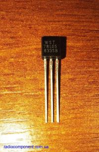 78L05      линейный стабилизатор напряжения     / 0,1A / 5V /