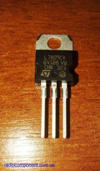 L7809CV      линейный стабилизатор положительной полярности   / 1,5A / 9V /