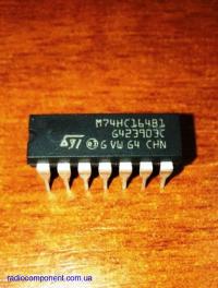 M74HC164B1   ST Microelectronics   микросхема логики  (Прототип  К1564ИР8)