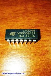 LM224N  ST Microelectronics     операционный усилитель
